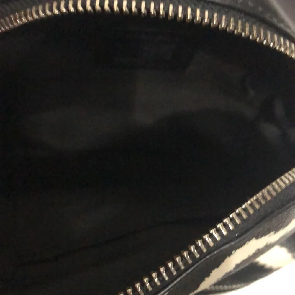 Coach Charlie Zebra Print Mini Backpack